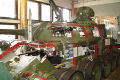 Разрезанный Т-55 в в качестве учебного пособия в музее Финляндии