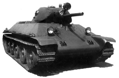 T-34 — советский средний танк, модель 1940-го года 